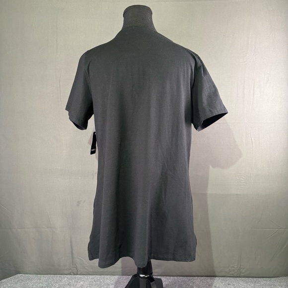 NWT Torrid Top Women 2X Deep V Strappy Classic Capsule Casual Short Sleeve Black - Picture 3 of 13